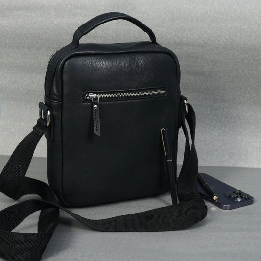 Stylish & Versatile Leather Unisex Side Bag – Perfect for Every Occasion. Art: BG-1367 Pack of 25