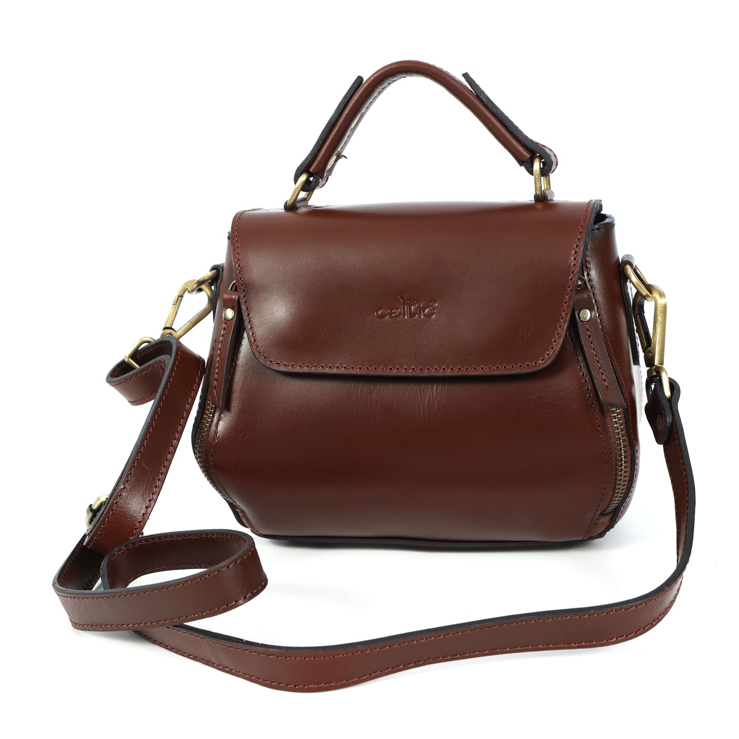 Pure leather sling bag with extra storage for girls and women | Party wear, Art: BG-1568 Pack of 25