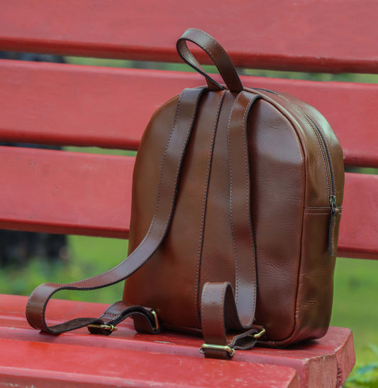 Chic Leather Backpacks for Girls: Elevate Your Style with Fashion and Functionality,  Art: BG-1357 Pack of 25