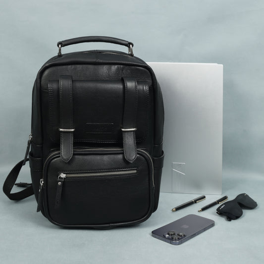 Compact & Stylish Leather Unisex Small Backpack – Perfect for Everyday Use. Art: BG-1610-S Pack of 25