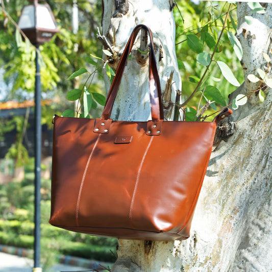 Premium Leather Tote Bag – Stylish, Spacious & Durable. BG-1613 Pack of 25