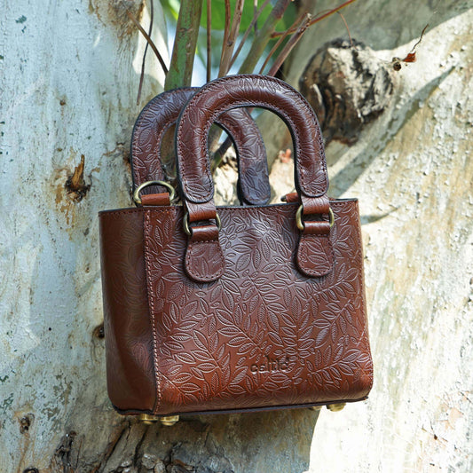 Premium Leather Designer Sling Bag – Stylish & Functional for Everyday Use.BG-1619 E Brown Pack of 25