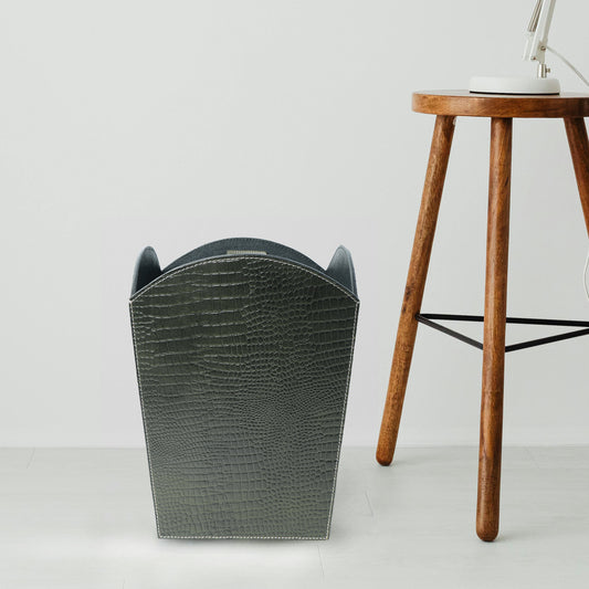 Premium Leather Dustbin for Office Use – Stylish & Functional Waste Solution Art: LD-02 Pack of 25