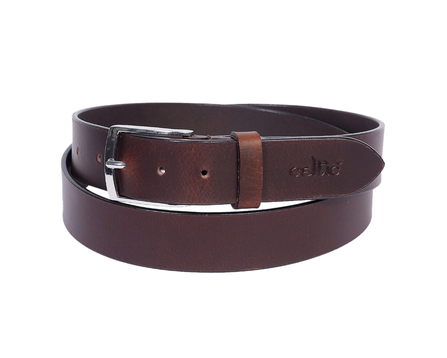 35MM Brown Leather Belt, Art: LB-744 Pack of 50