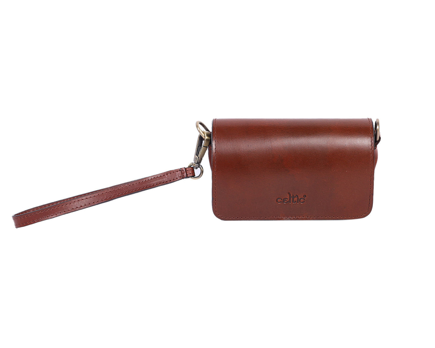 Elegance Redefined: Brown Leather Clutch - Your Timeless Fashion Accessory. Art: BG-1462 Pack of 25