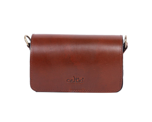 Elegance Redefined: Brown Leather Clutch - Your Timeless Fashion Accessory. Art: BG-1462 Pack of 25