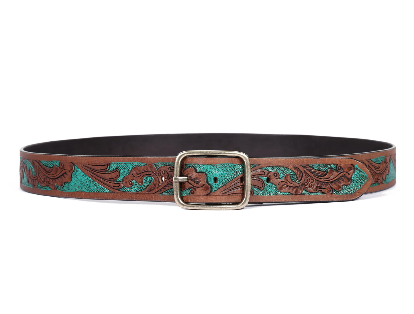 "Exquisite Hand-Carved Leather Belts: Elevate Your Style with Artisanal Excellence"  Art:LB-808 Pack of 50