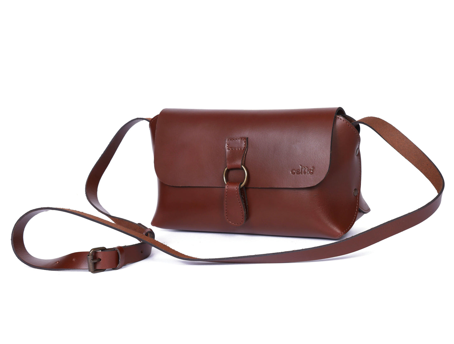 Celtic Stylish and Functional Leather Cross Body Bag - Perfect for Everyday Use. Art: BG-1409 Pack of 25
