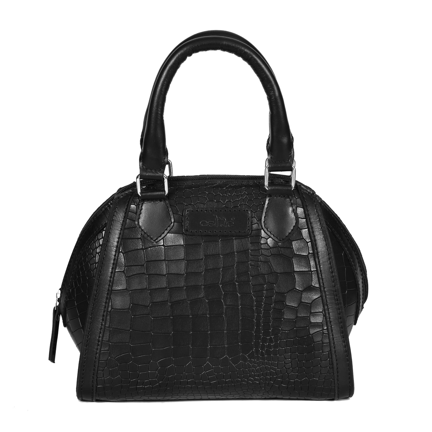 New Classic Leather Handbag with Detachable Sling Strap – Elegant & Versatile Art: BG-1597 Pack of 25