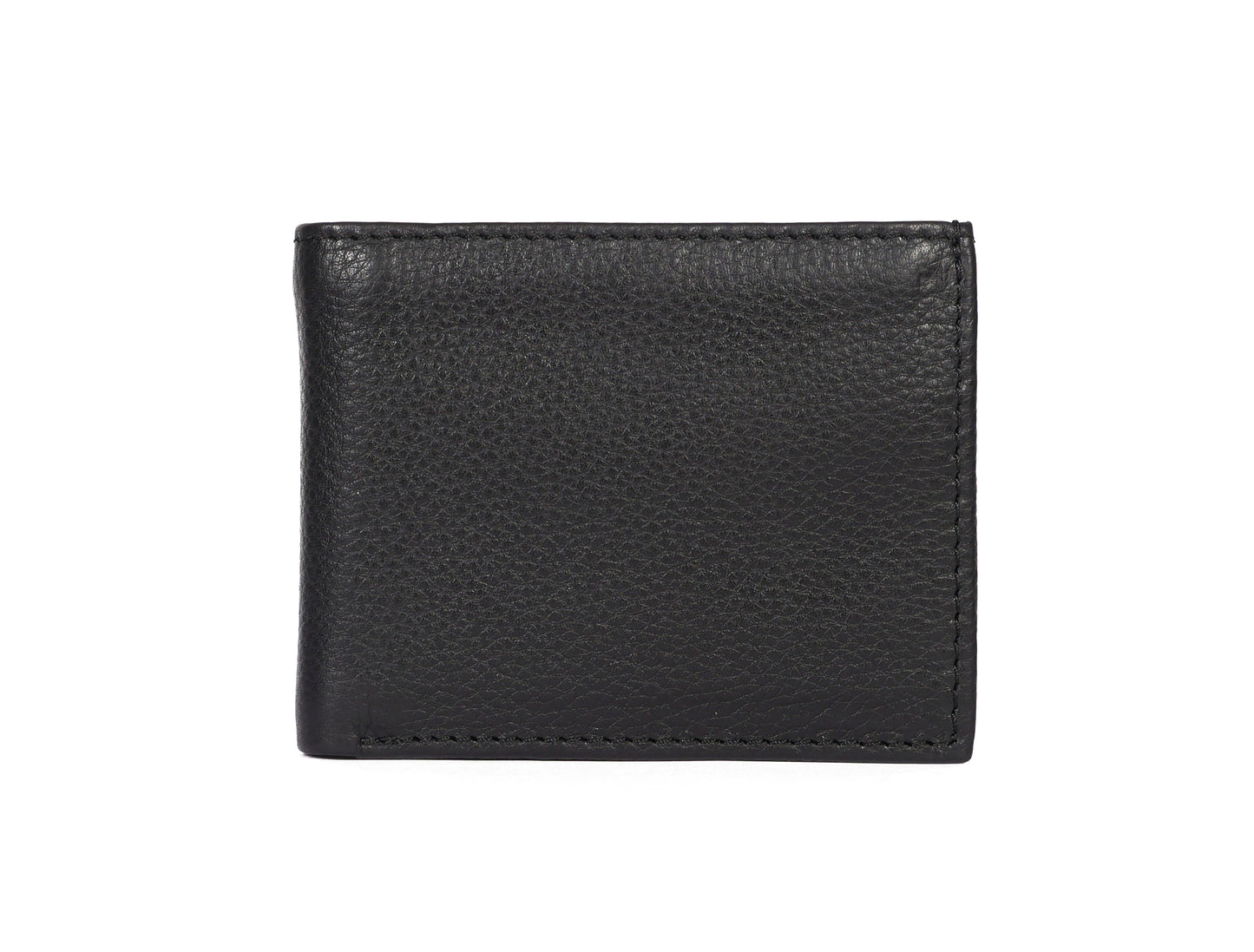 Sleek Black Leather Wallet - Style and Practicality Combined, Art:- LA-1408 Pack of 50