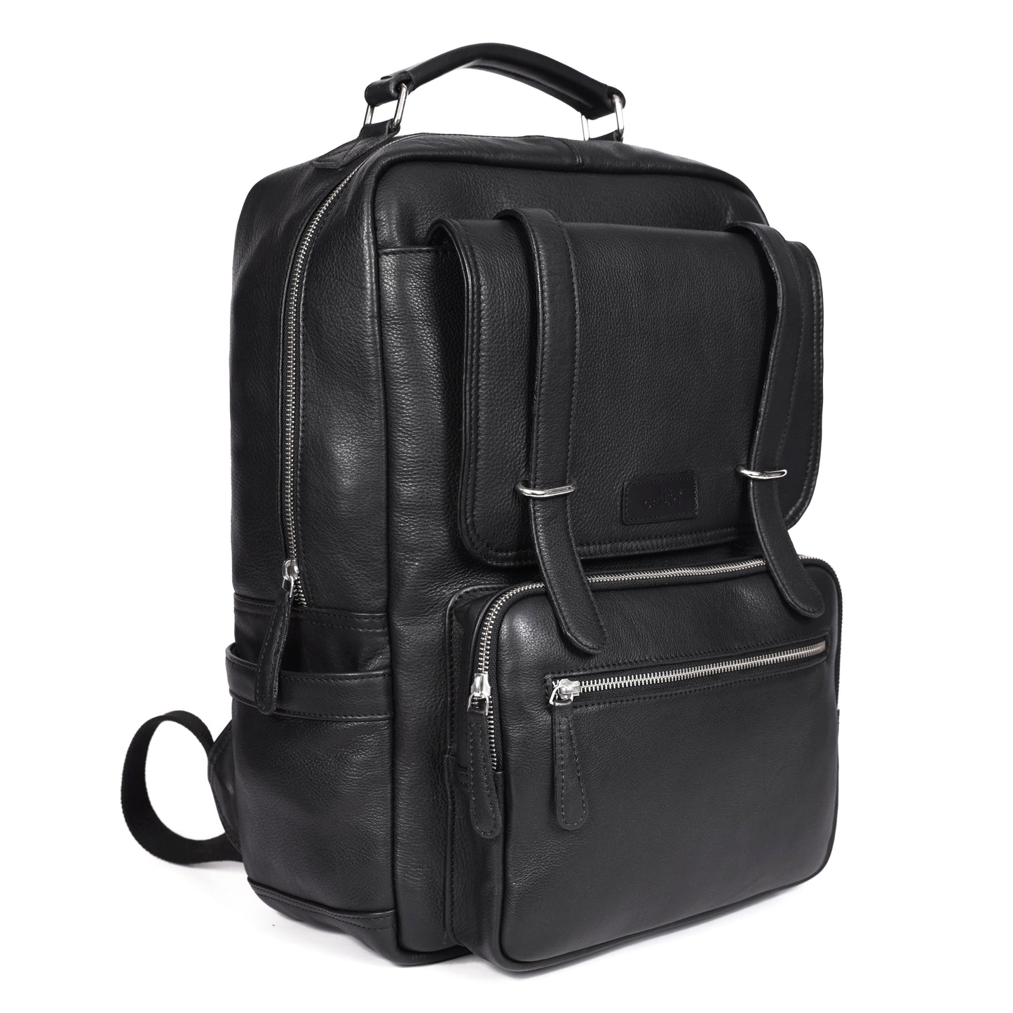Elegant Soft Black Leather Backpack – Stylish, Versatile, and Organized  ART:- BG-1610 Pack of 25