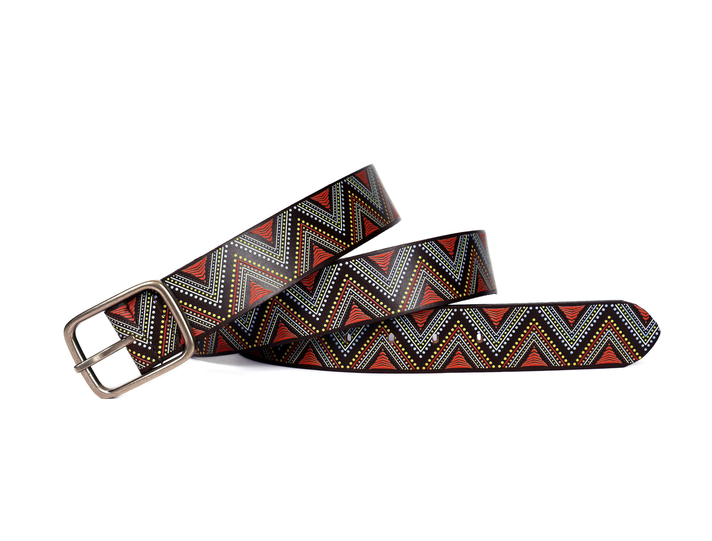 "Personalized Chic: Leather Printing Belts Redefining Style" Art: LB-817 Pack of 50