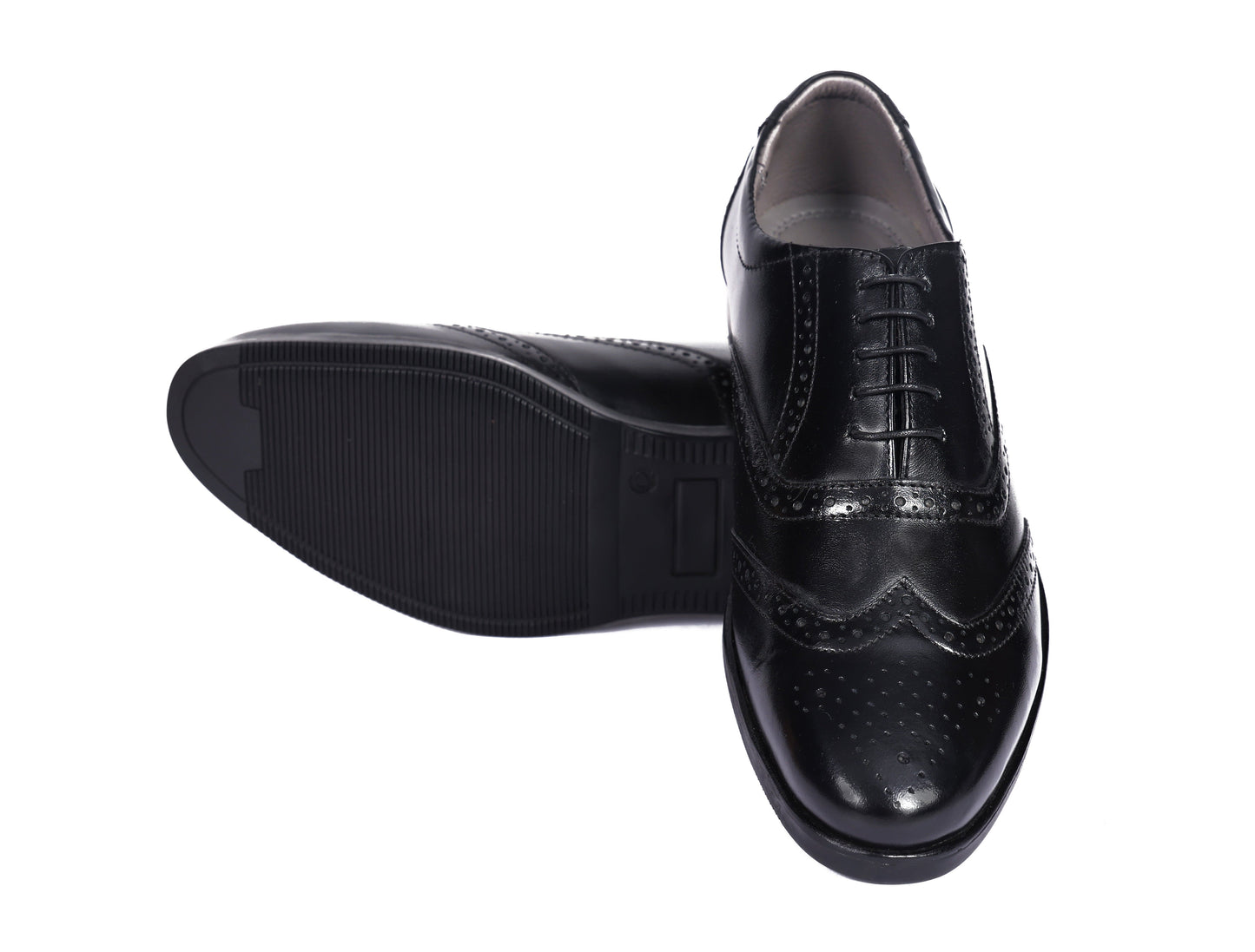 "Refined Elegance: Premium Black Formal Shoes" Art: LS-1105 Pack of 25