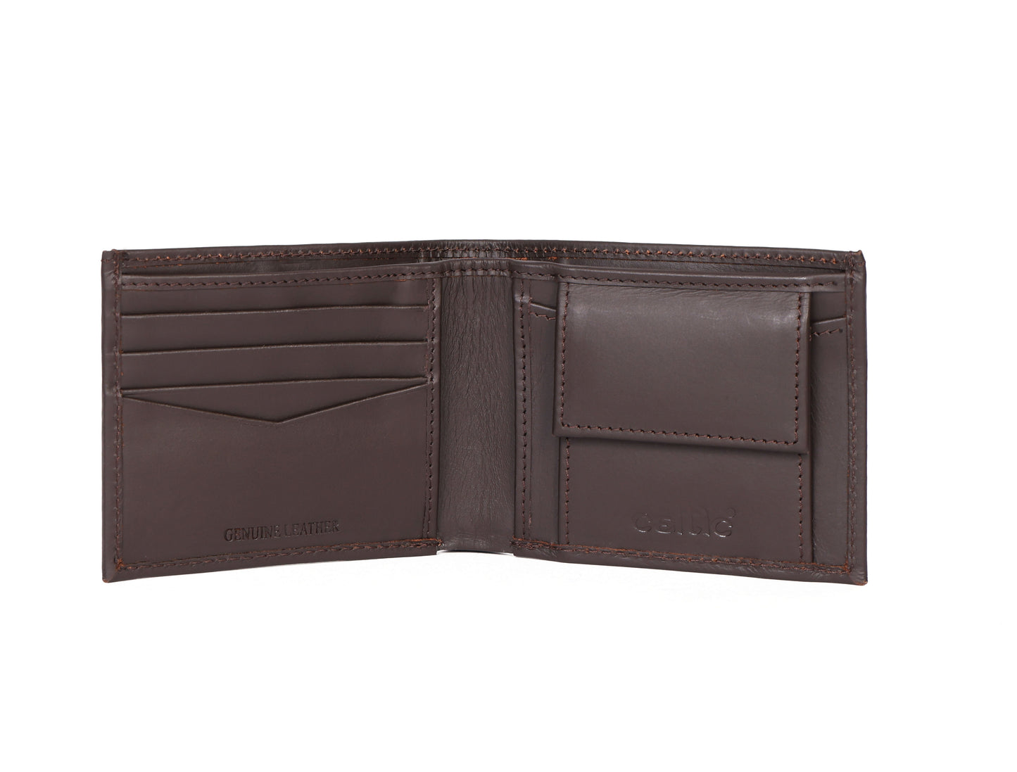 Handmade Brown Leather Wallet - Uniquely Crafted Elegance, Art:- LA-1410 Pack of 50