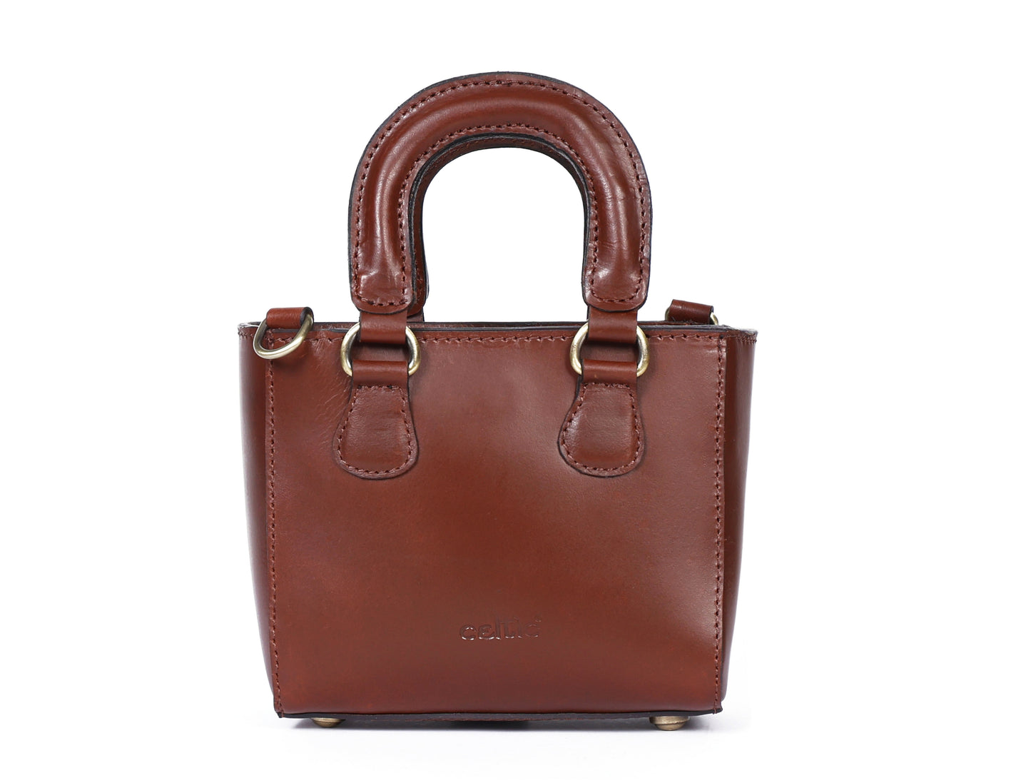 Brown&Black Leather Sling Bag: Elevate Your Urban Style, Art: BG-1569 Pack of 25