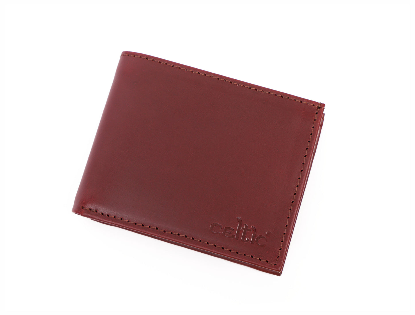 Burgundy Handmade Leather Wallet - Unique Elegance Crafted by Hand, Art:- LA-1411 Pack of 50