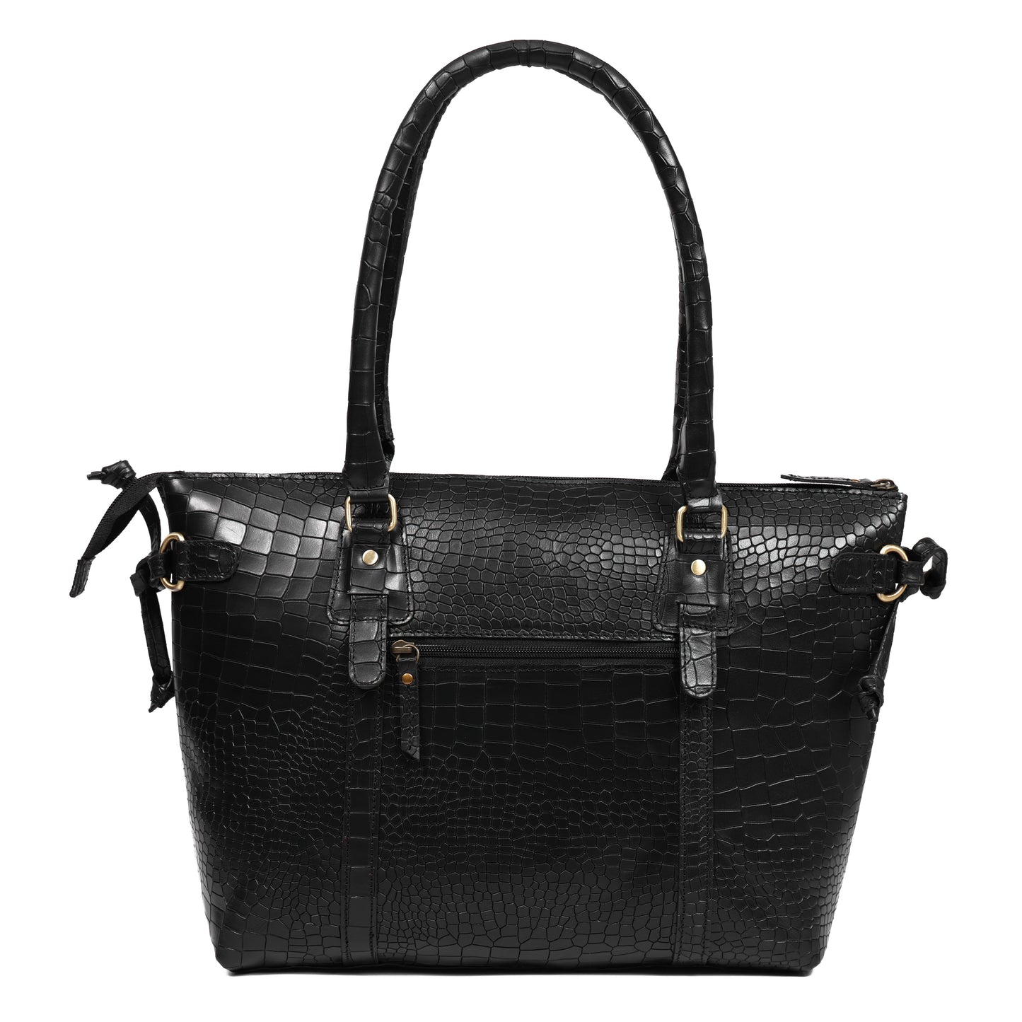 Elevate Your Style with our stylish Leather Accent Tote Bag. Art: BG-1599 Pack of 25