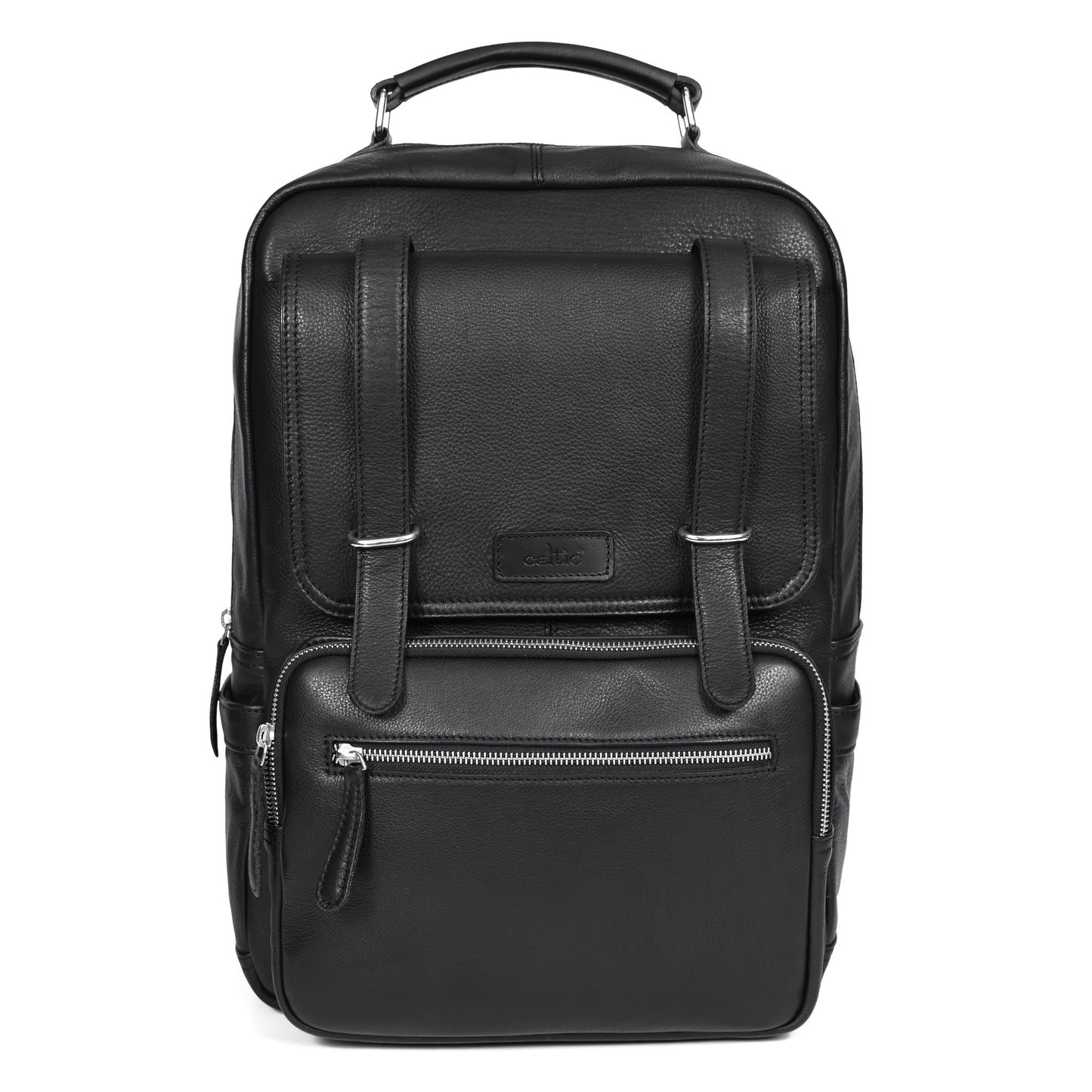 Elegant Soft Black Leather Backpack – Stylish, Versatile, and Organized  ART:- BG-1610 Pack of 25