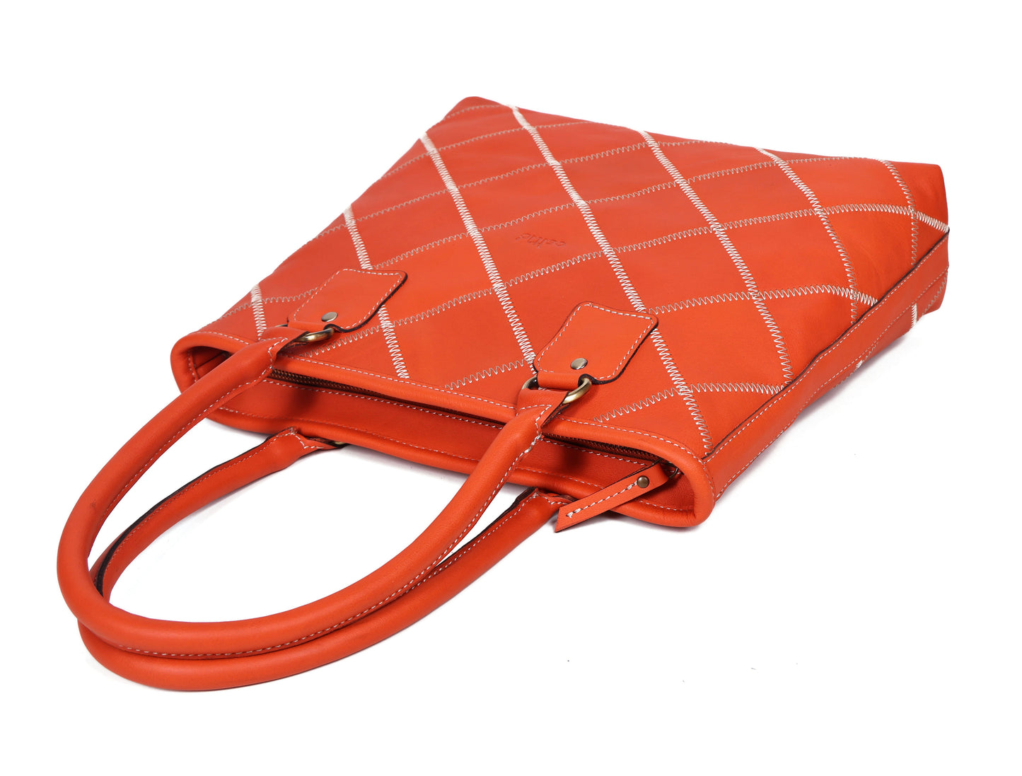 "Chic Comfort in Orange: Elevate Your Style with Our Durable and Spacious Tote Bag" Art: BG-1558-Z Pack of 25