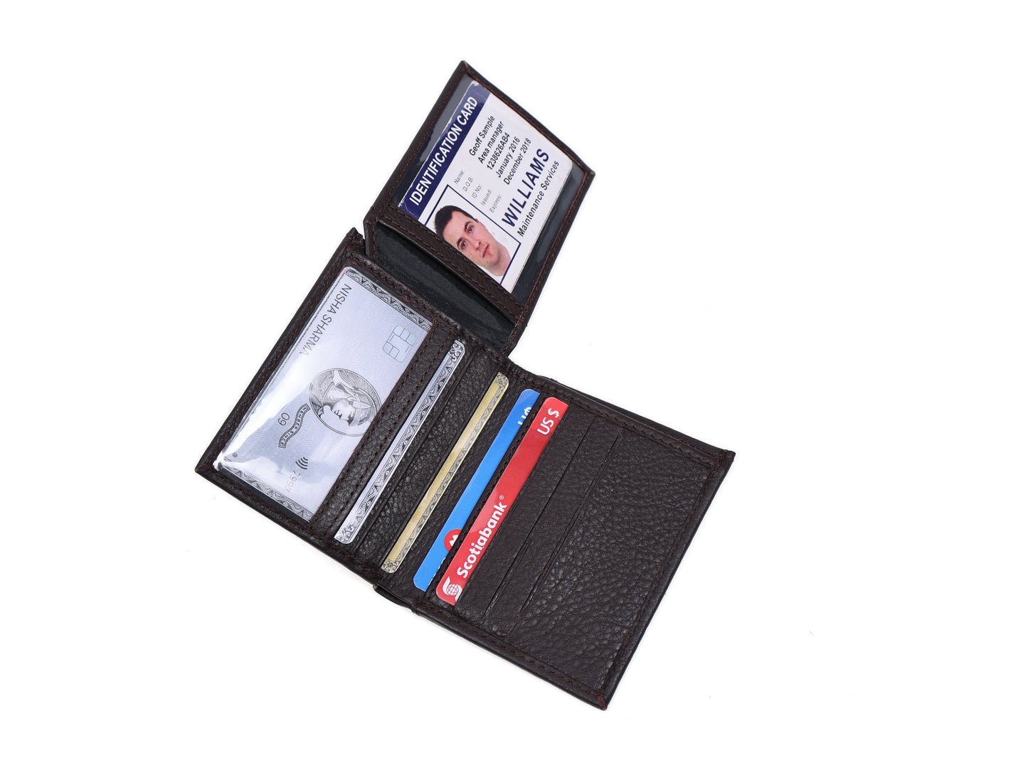 Introducing our Leather Wallet – A Timeless Classic, Art:- LA-1404 Pack of 50