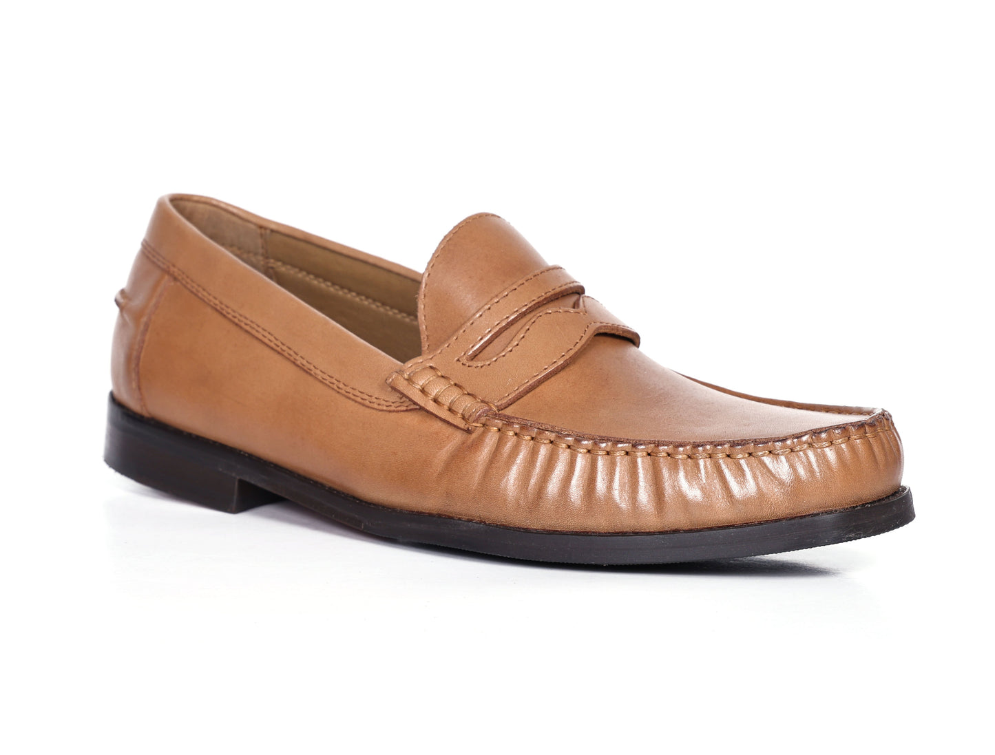 Premium Tan Leather Shoes, Art: LS-1102 Pack of 25