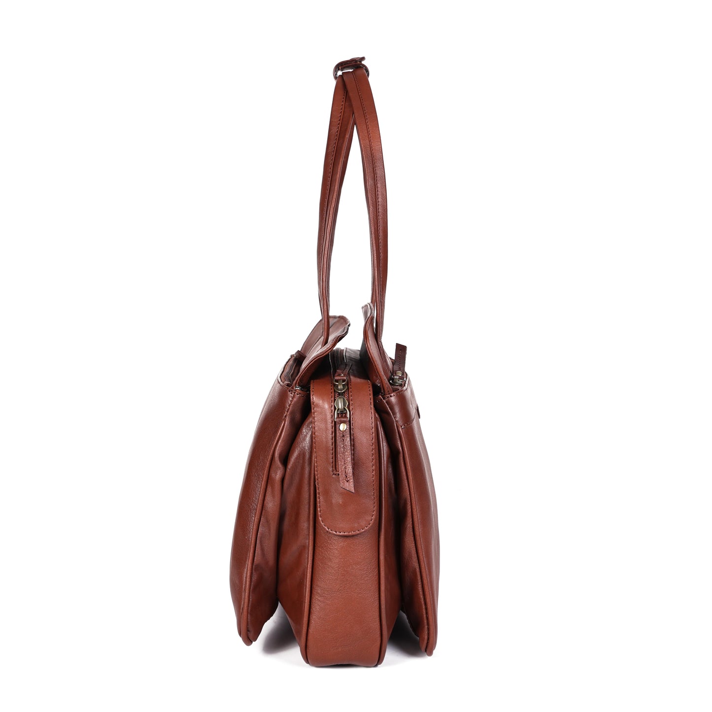 Elegant NDM Soft Leather Tote Bag – Luxurious, Spacious, and Versatile. Art:-BG-1609 Pack of 25