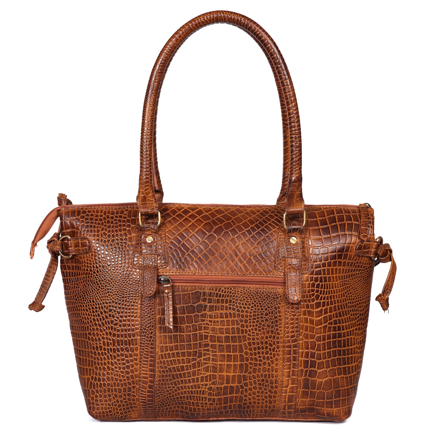 Elevate Your Style with our stylish Leather Accent Tote Bag. Art: BG-1599 Pack of 25