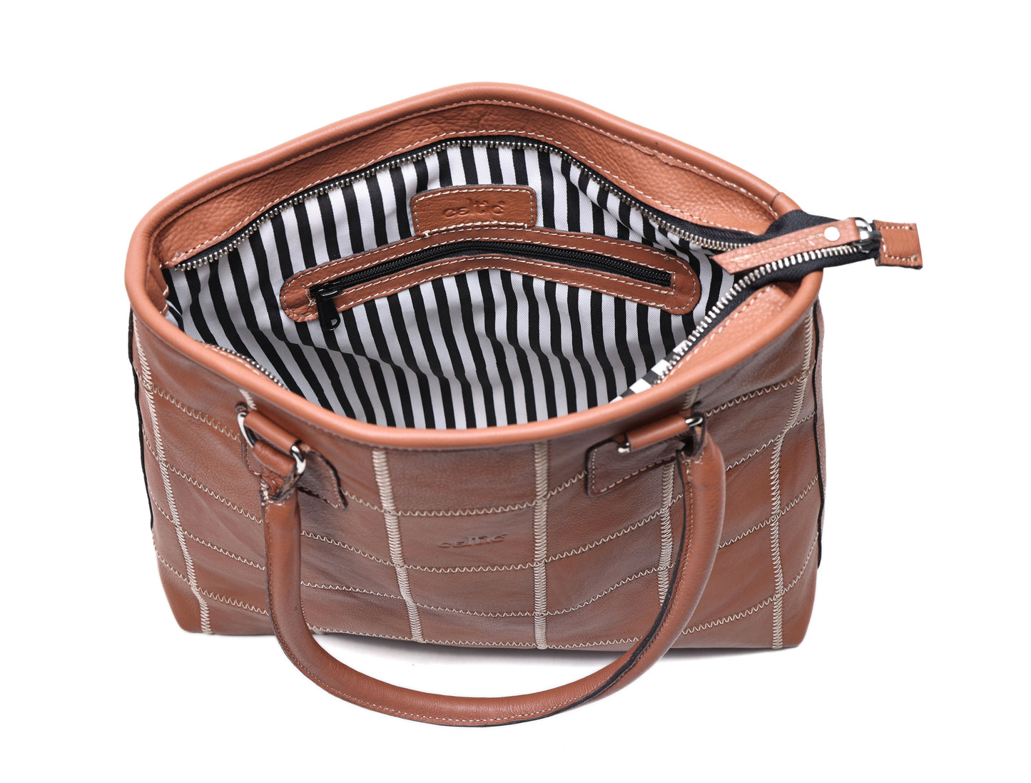 "Effortless Elegance: Elevate Your Style with Our Light Brown Tote Bag" Art: BG-1519-Z Pack of 25