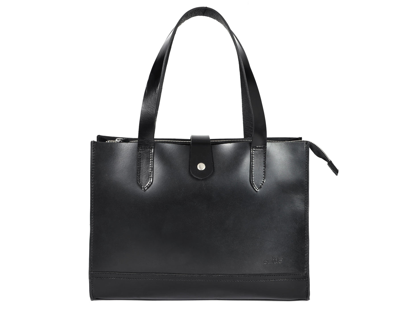 Celtic premium Elegant Brown Leather Tote Bag, Art: BG-1407 Pack of 25