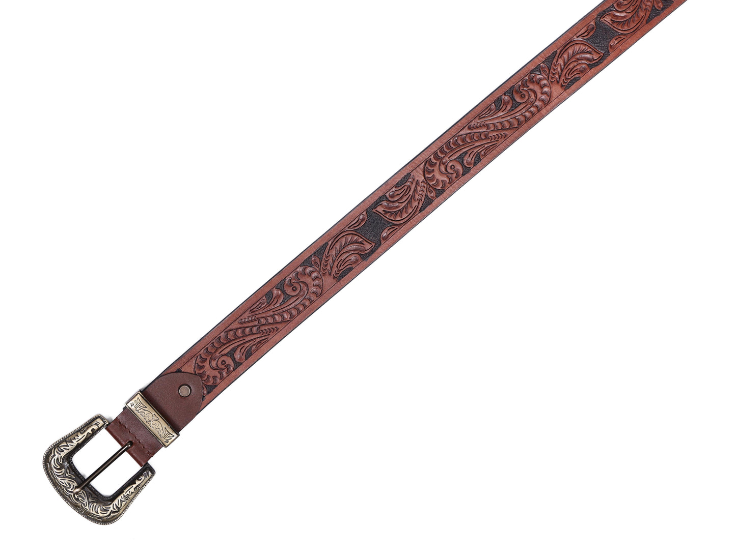 "Artisanal Mastery: Hand-Carved Leather Belts for Timeless Style" Art: LB-811 Pack of 50