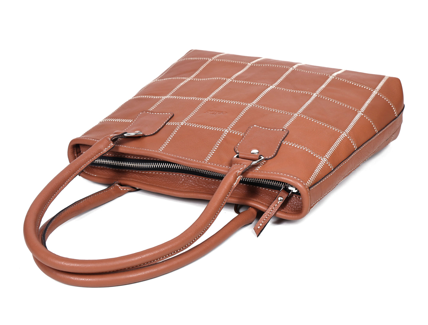 "Effortless Elegance: Elevate Your Style with Our Light Brown Tote Bag" Art: BG-1519-Z Pack of 25