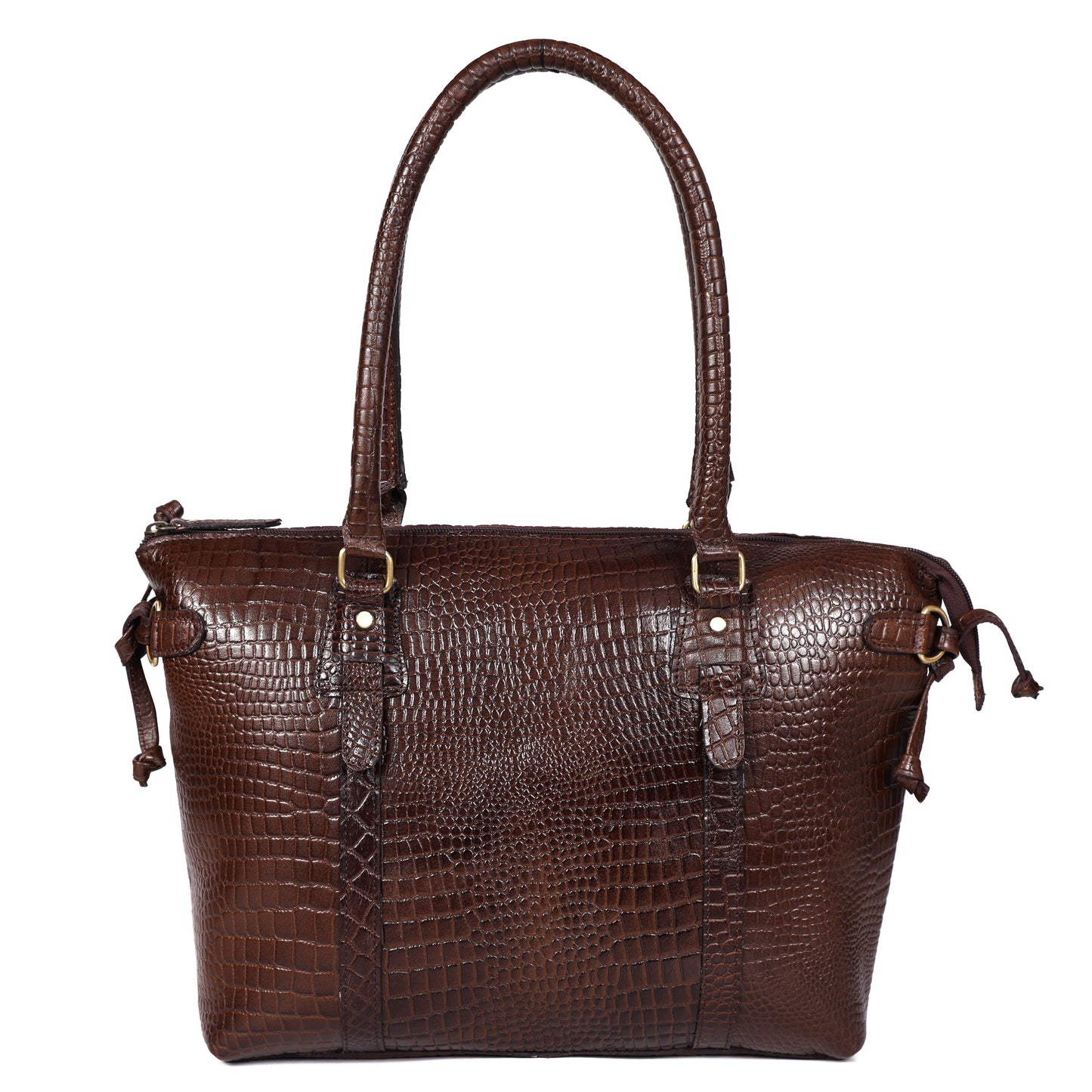 Elevate Your Style with our stylish Leather Accent Tote Bag. Art: BG-1599 Pack of 25