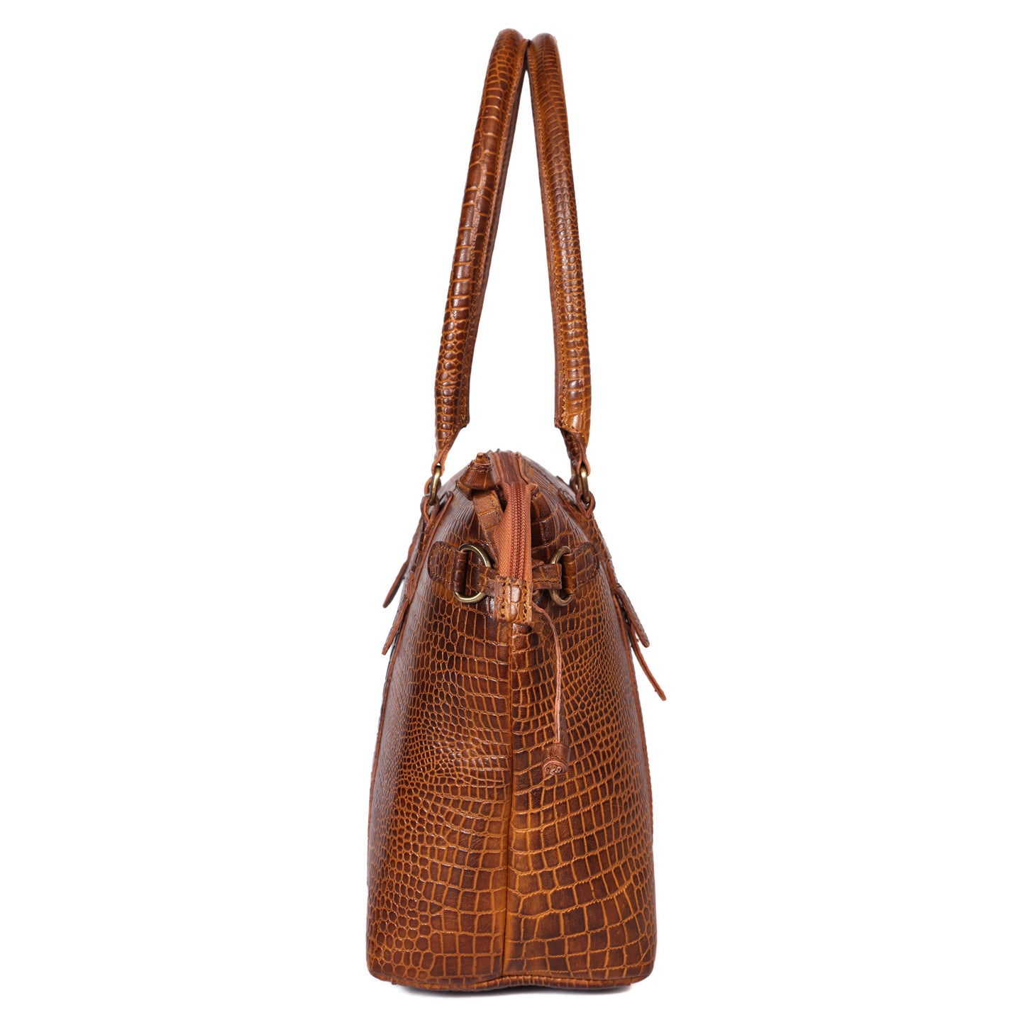 Elevate Your Style with our stylish Leather Accent Tote Bag. Art: BG-1599 Pack of 25
