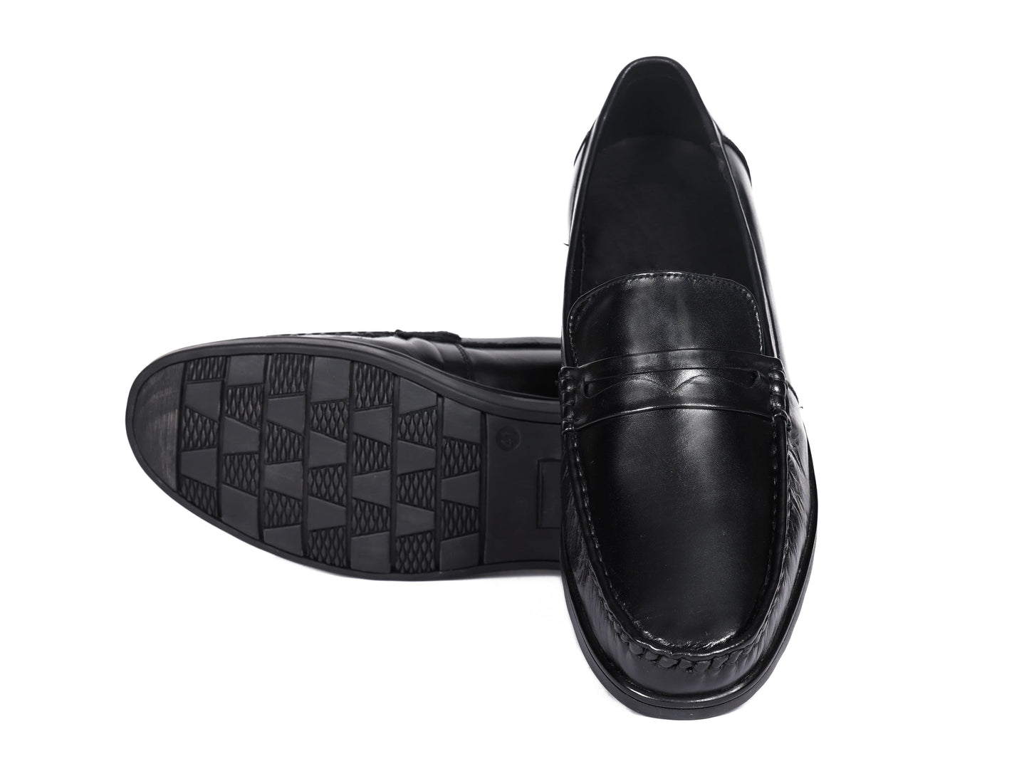 "Stride in Style: Black Casual Loafer Shoes" Art: LS-1104 Pack of 25