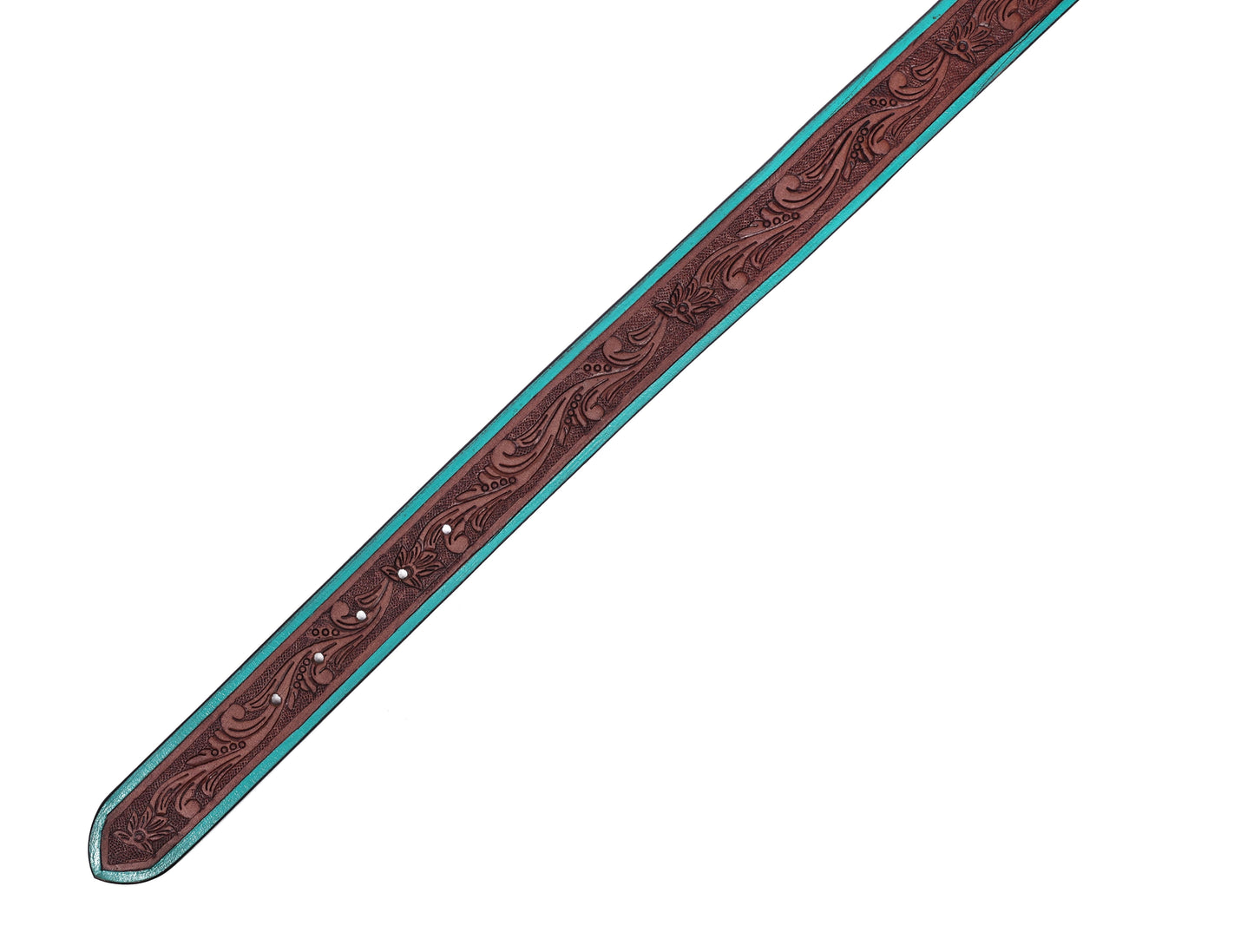 "Artisanal Flair: Hand-Carved Leather Belts Redefining Style" Art: LB-814 Pack of 50