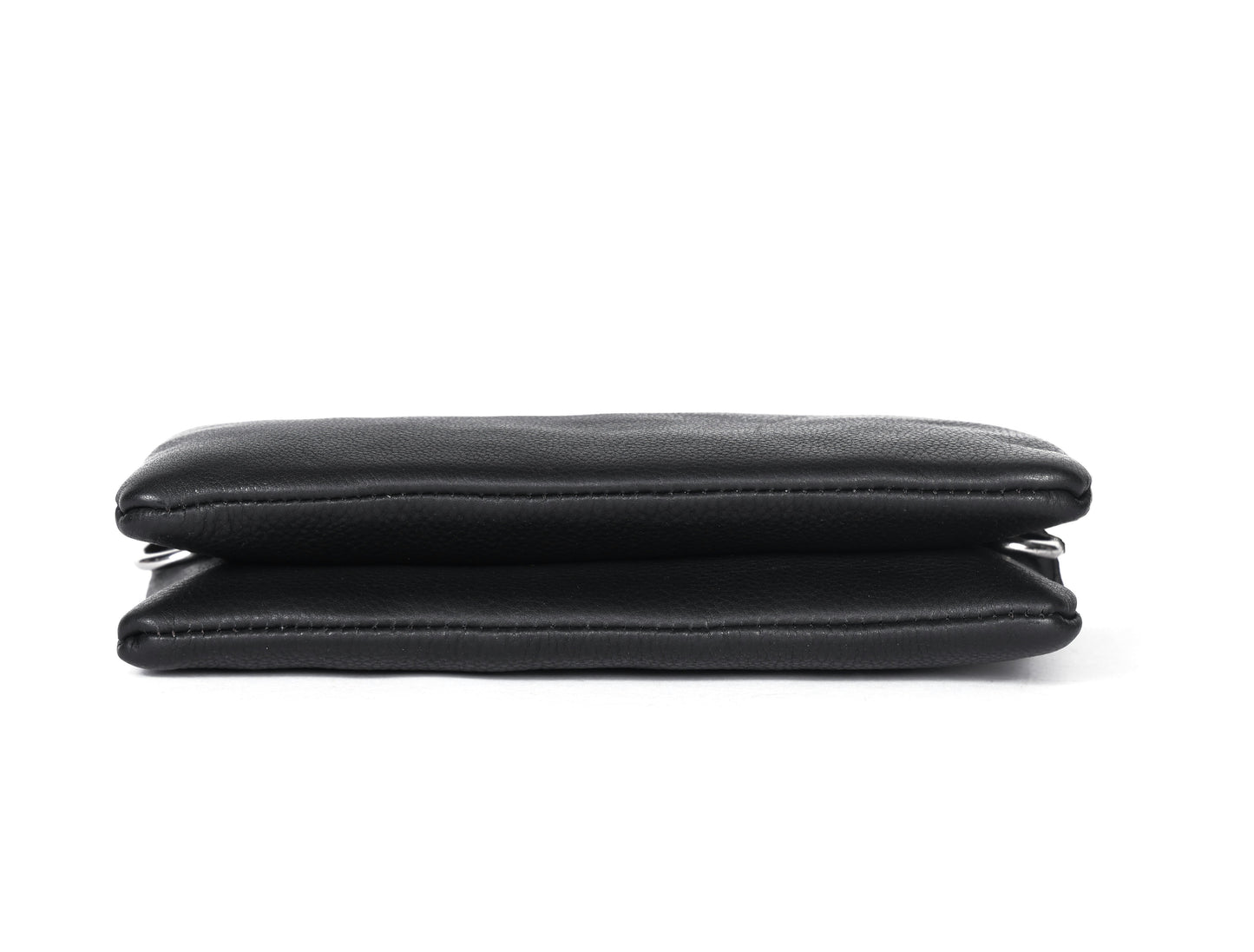 Black Smooth Leather Sling Bag: Timeless Elegance Meets Modern Convenience. Art: BG-1571 Pack of 25