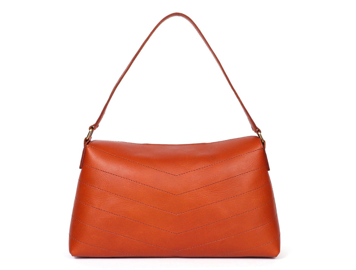 Exquisite Tan Leather Small Sling Bag, Art: BG-1742 Pack of 25