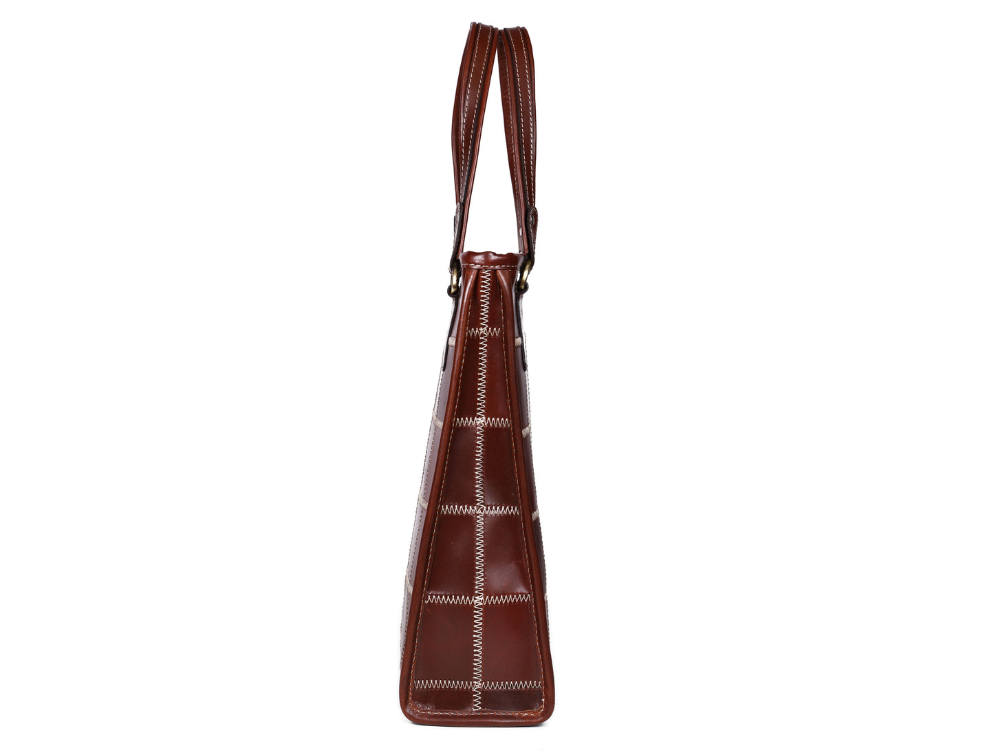 "Earthy Elegance: Elevate Your Style with Our Versatile Brown Tote Bag" Art: BG-1529-Z Pack of 25