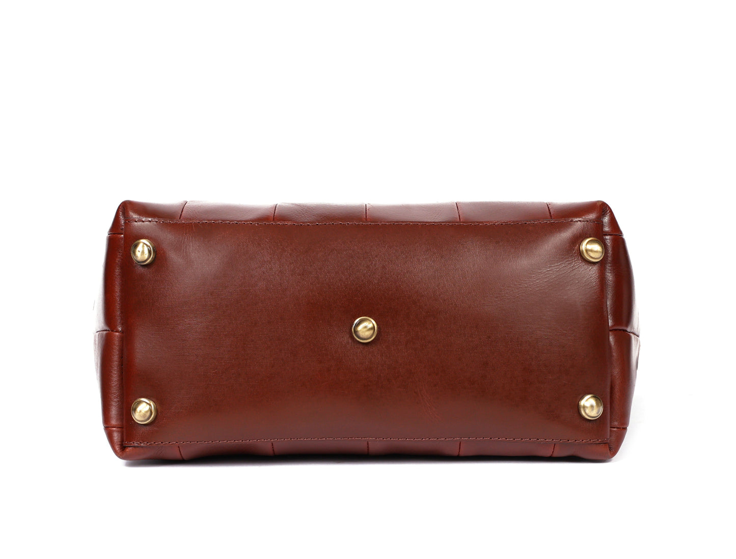 Brown Leather Tote Bag, handcrafted with love in India, Art: BG-1577 Pack of 25