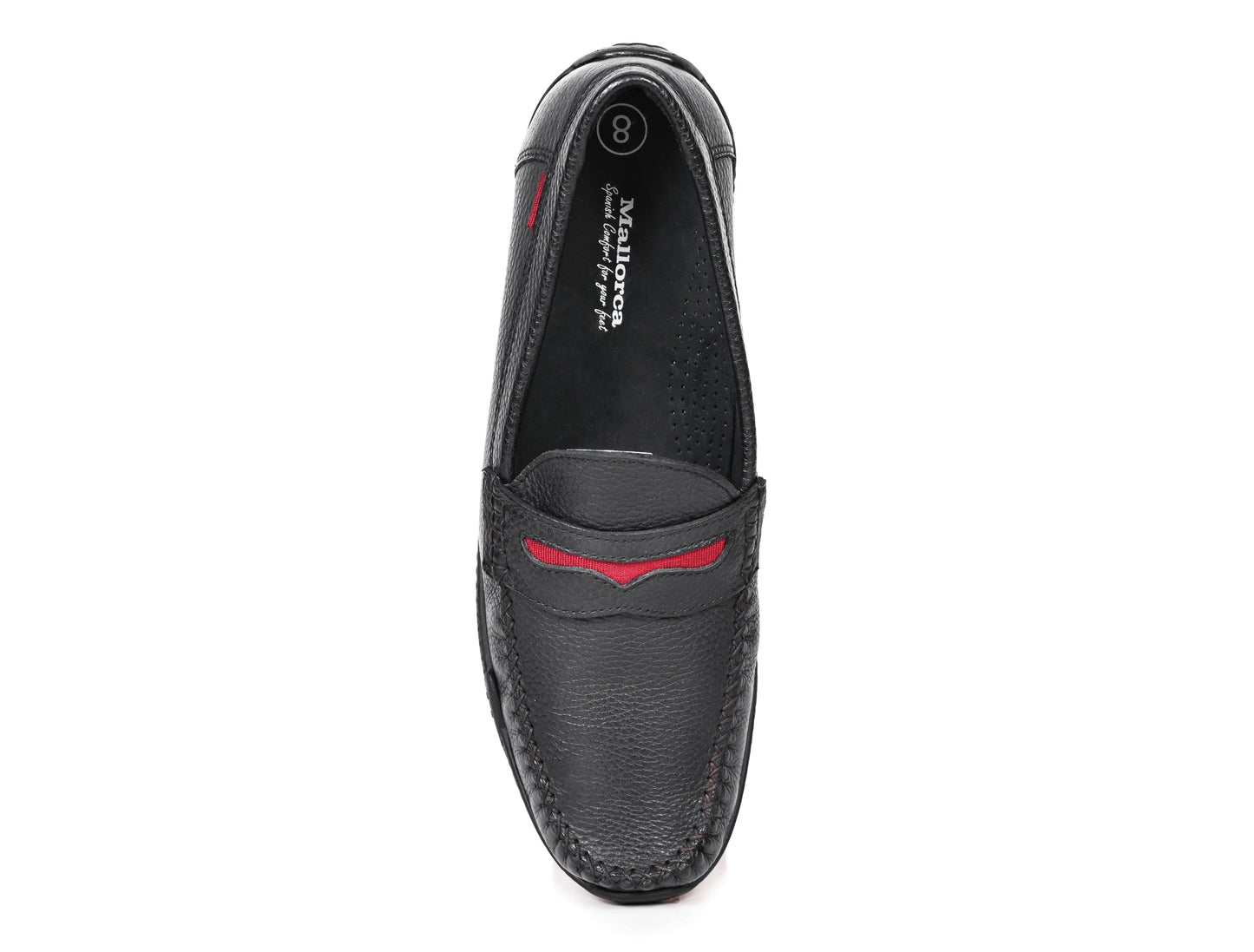"Classic Comfort: Black Casual Leather Shoes" Art: LS-1103 Pack of 25