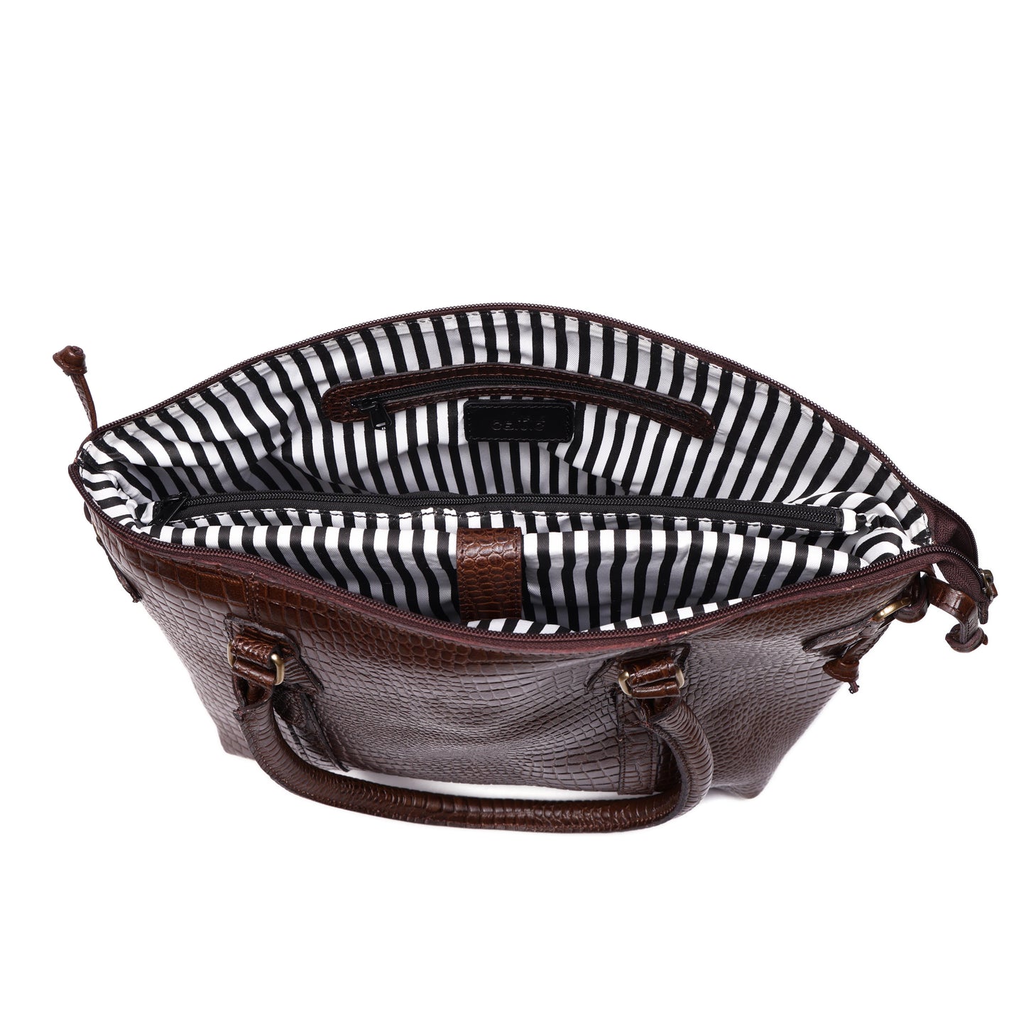 Elevate Your Style with our stylish Leather Accent Tote Bag. Art: BG-1599 Pack of 25
