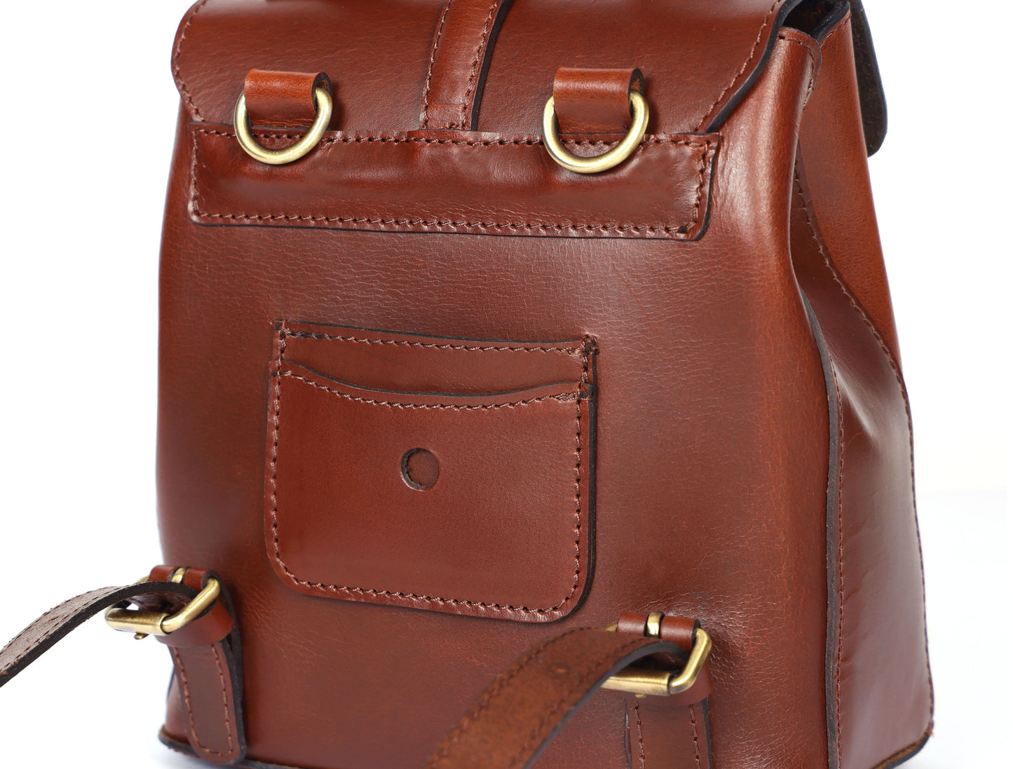 Chic Brown Small Backpack: Elevate Your Style with Fashion and Functionality.  Art: BG-1579 Pack of 25