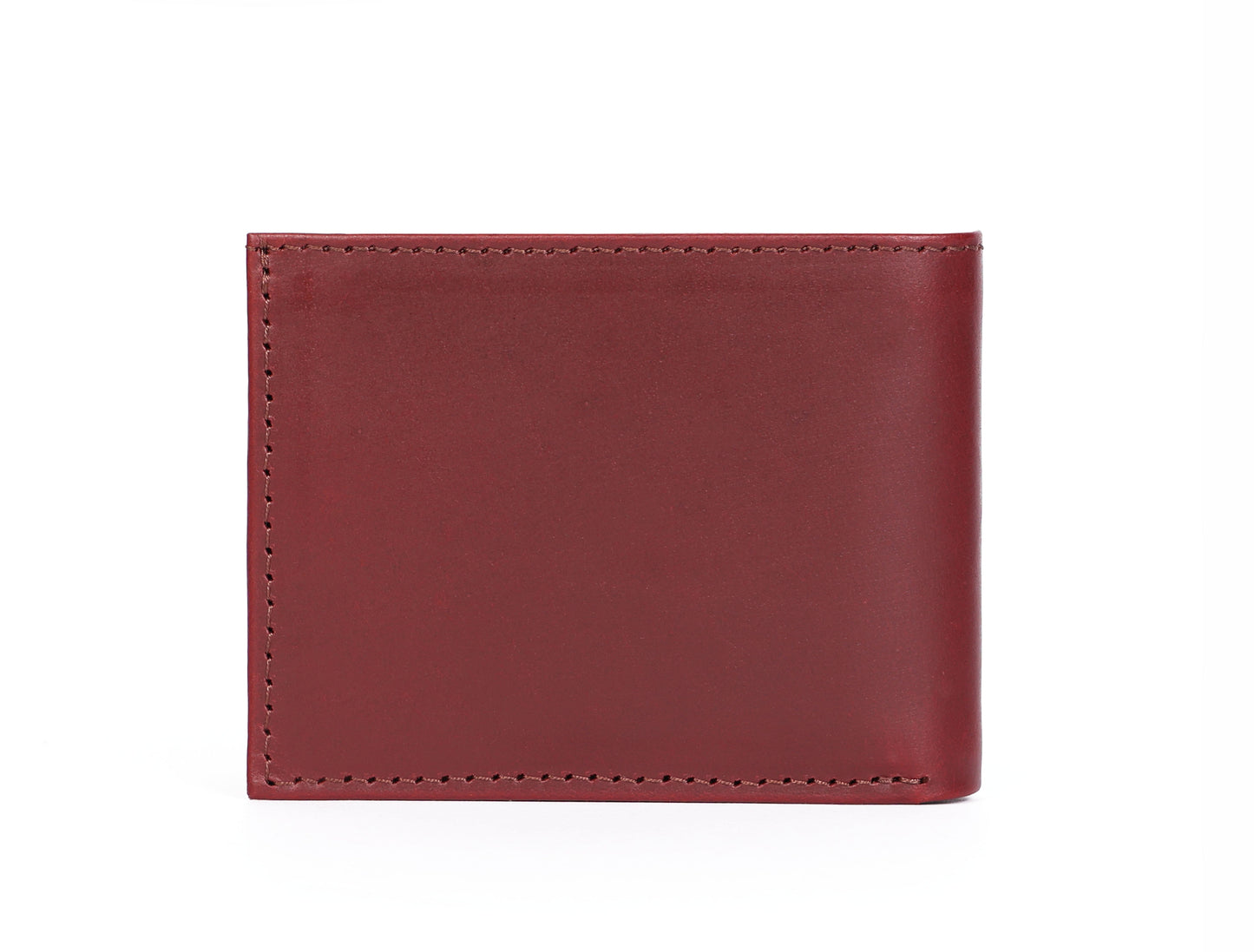 Burgundy Handmade Leather Wallet - Unique Elegance Crafted by Hand, Art:- LA-1411 Pack of 50