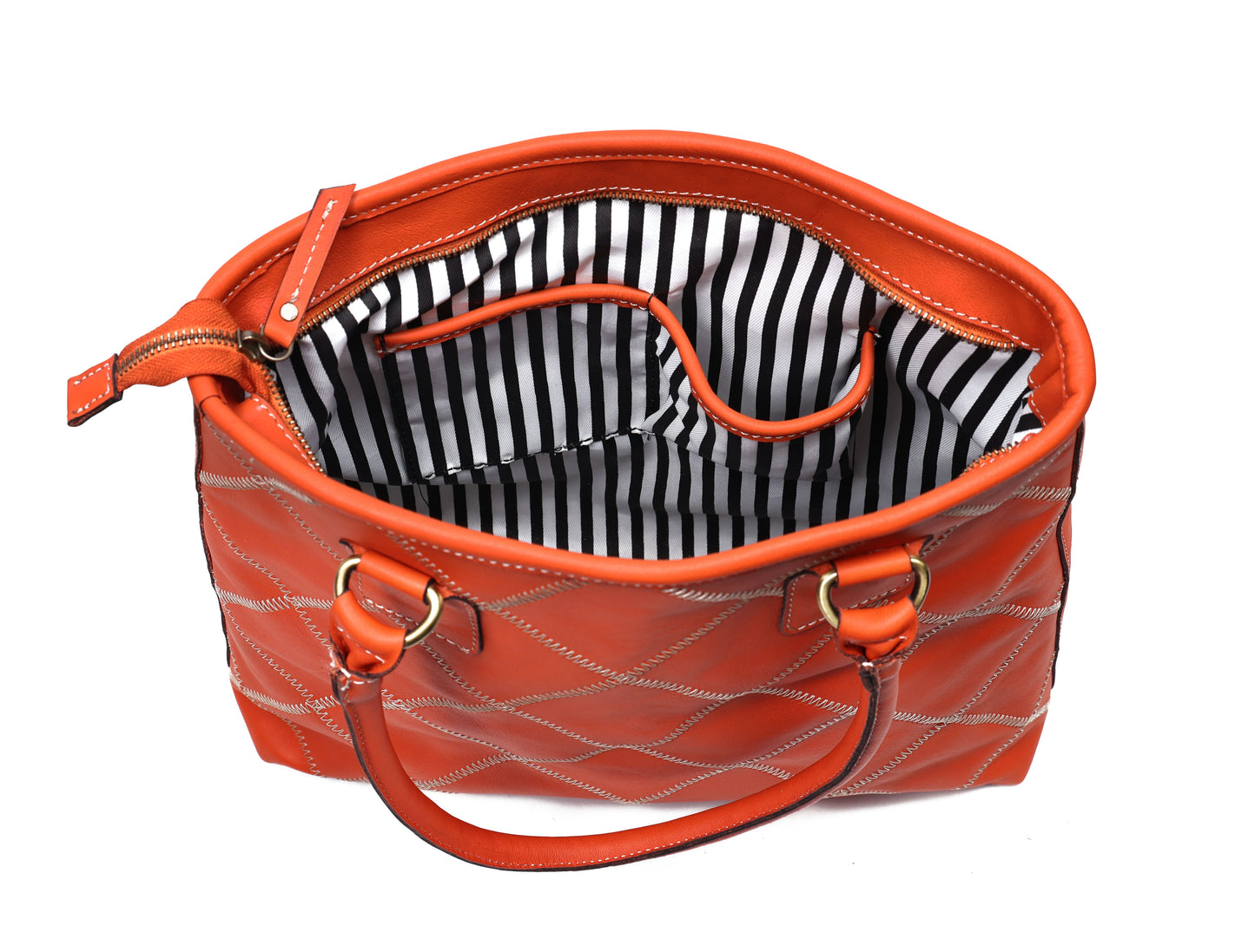 "Chic Comfort in Orange: Elevate Your Style with Our Durable and Spacious Tote Bag" Art: BG-1558-Z Pack of 25