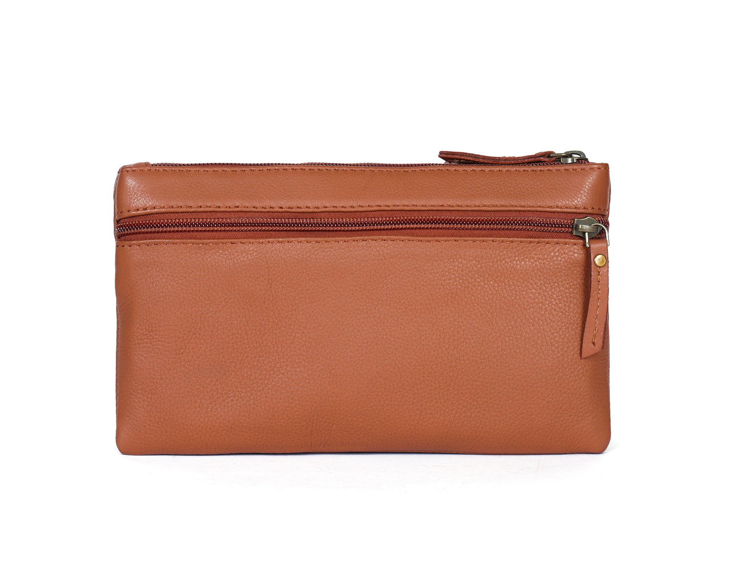 Effortless Elegance: Tan Soft Leather Sling Bag for Stylish Convenience. Art: BG-1584 Pack of 25
