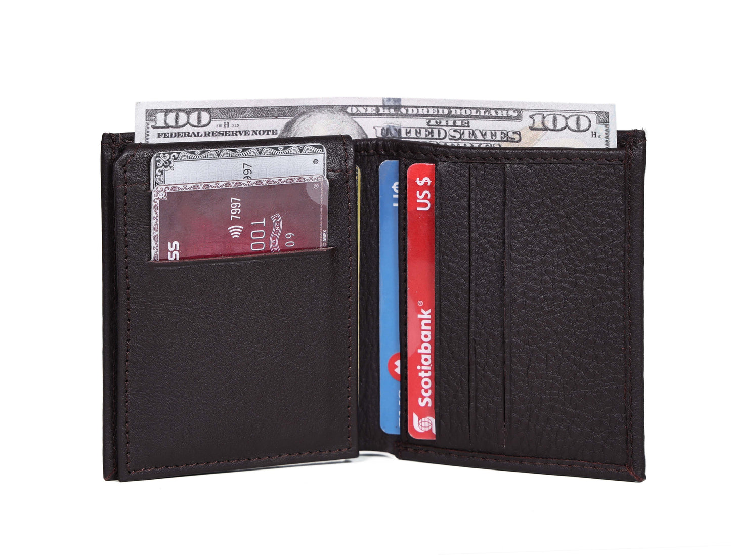 Introducing our Leather Wallet – A Timeless Classic, Art:- LA-1404 Pack of 50