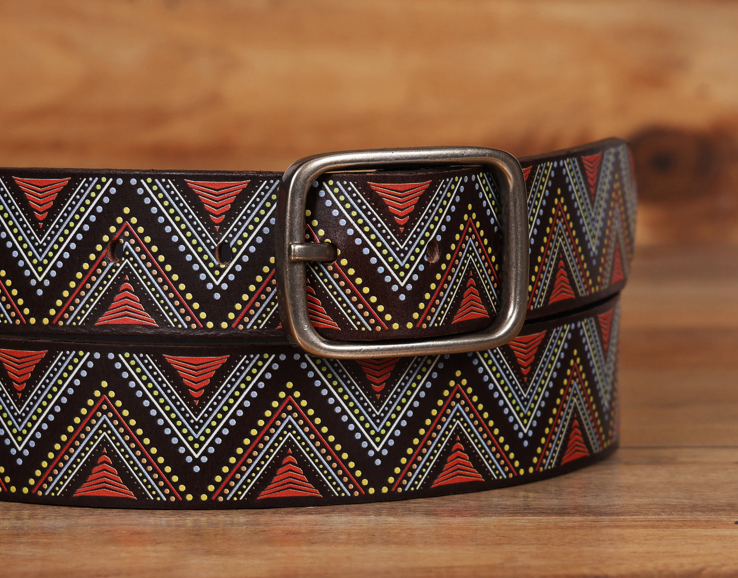 "Personalized Chic: Leather Printing Belts Redefining Style" Art: LB-817 Pack of 50