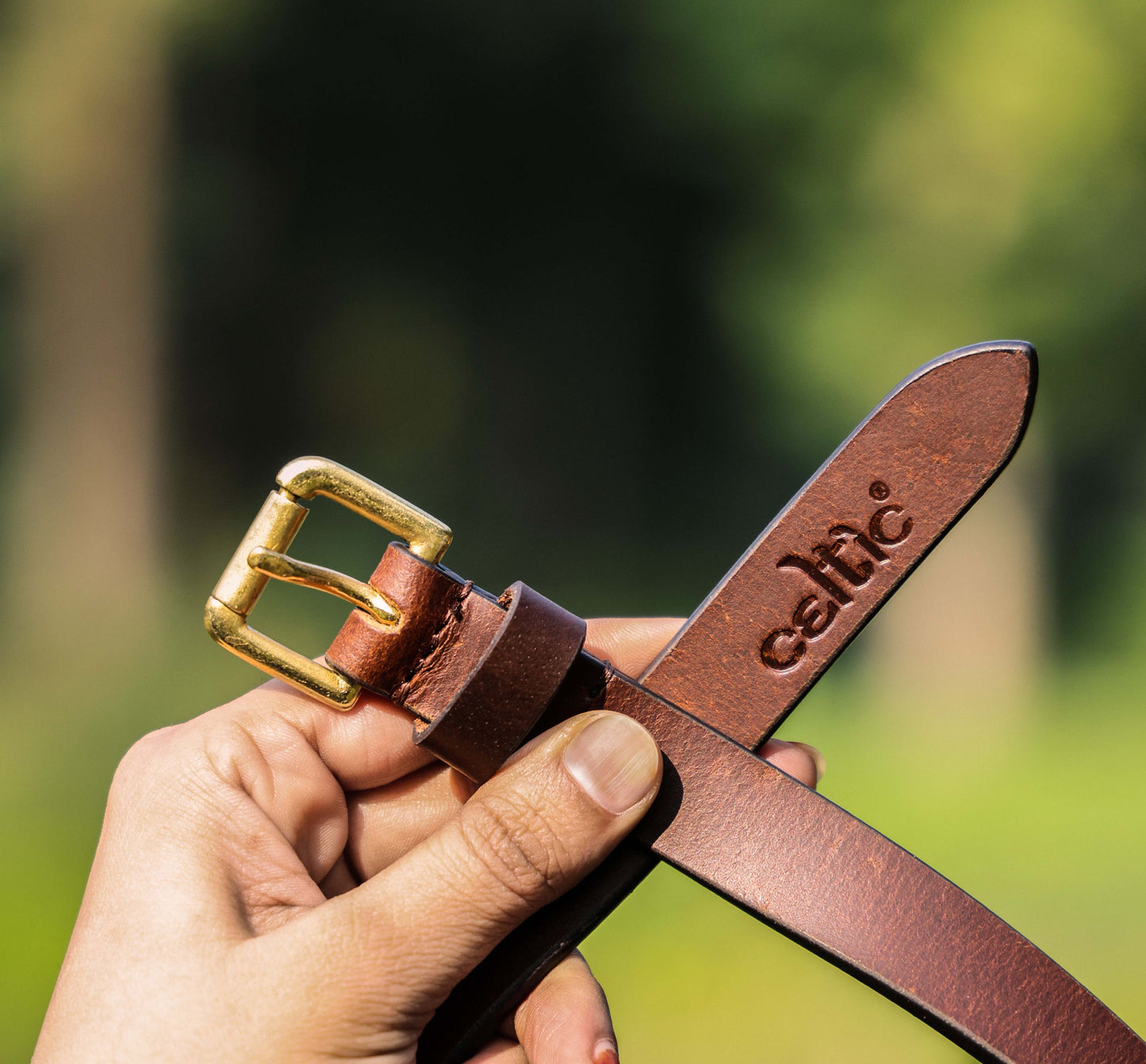 Premium Brown Leather Belts for Women, Art: LB-824 Pack of 50