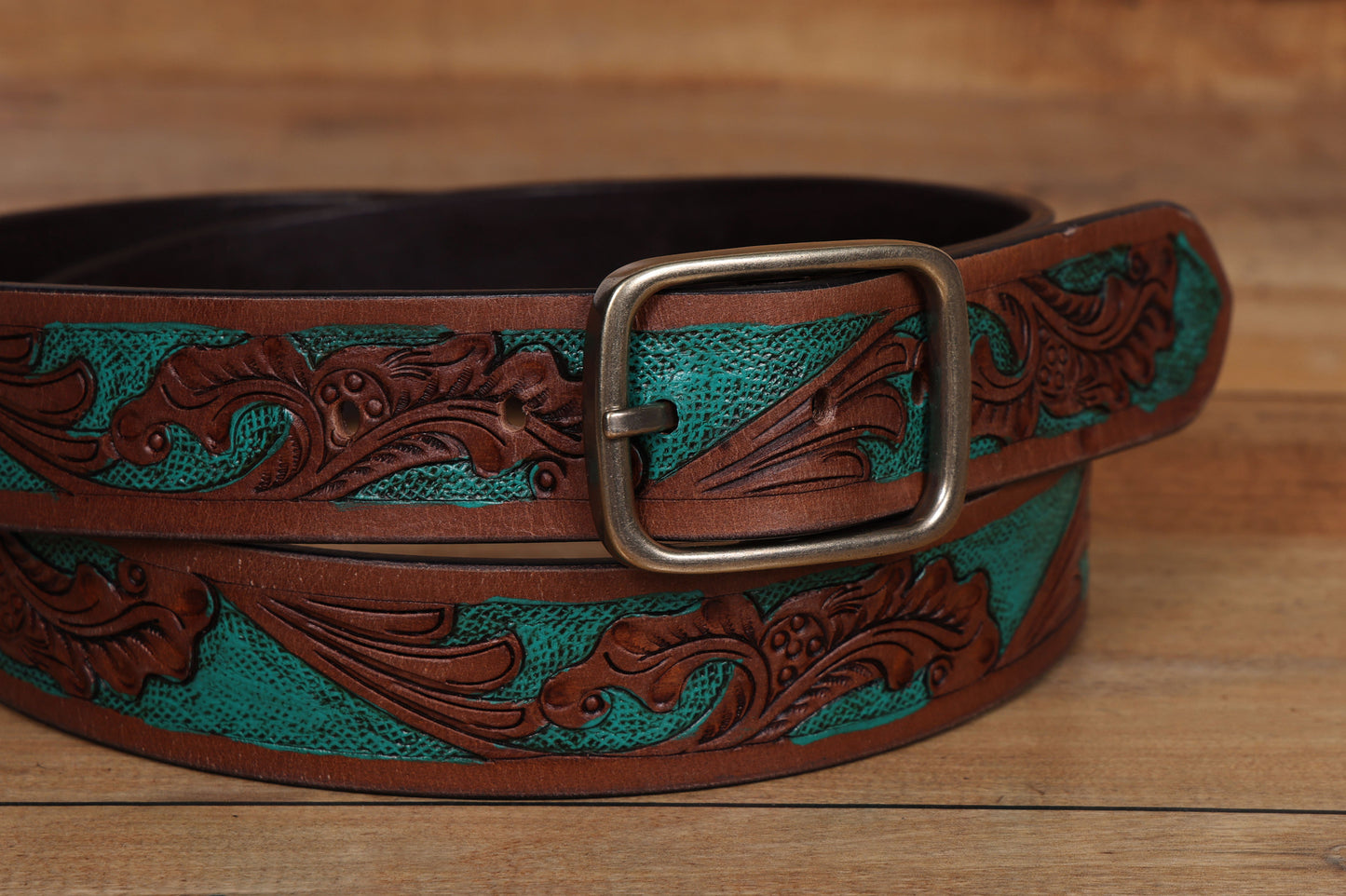 "Exquisite Hand-Carved Leather Belts: Elevate Your Style with Artisanal Excellence"  Art:LB-808 Pack of 50