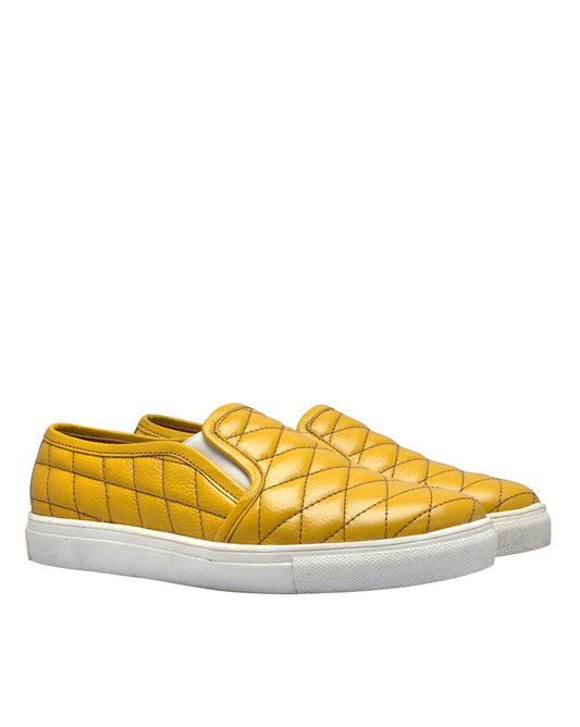 Bright & Stylish Girls' Yellow Leather Shoes – Perfect for Any Occasion, Art:- LS-1108 Pack of 25